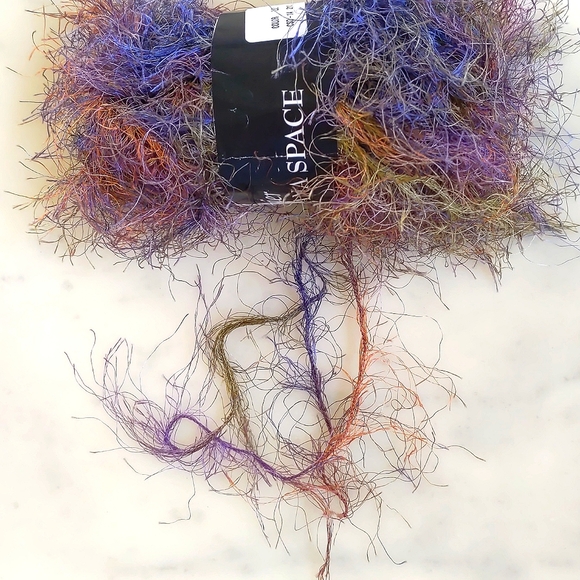 NWT. Premier Diana Space Multicolor Eyelash Yarn Skein Color CSD-14, 2pcs. - Picture 5 of 5